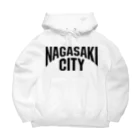 jimotyの長崎　NAGASAKI　ナガサキシティ Big Hoodie