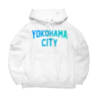 JIMOTOE Wear Local Japanの横浜市 YOKOHAMA CITY Big Hoodie