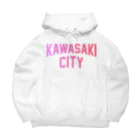 JIMOTO Wear Local Japanの川崎市 KAWASAKI CITY ビッグシルエットパーカー