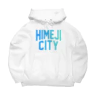 JIMOTOE Wear Local Japanの姫路市 HIMEJI CITY ビッグシルエットパーカー