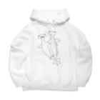 福野泰介のしゅもくざめ Big Hoodie