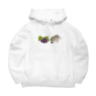 やまさきゆみこのリチャードソンジリス・grape Big Hoodie