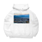 tetsu/中原徹也（Rebrast）の山と街 Big Hoodie