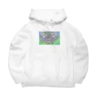 haruna tanakaの蔦(草木色) Big Hoodie