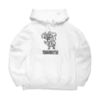 旅バンドTOKKIBUTSUの物販コ〜ナ〜の怒りのブルドッ君 Big Hoodie