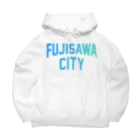 JIMOTO Wear Local Japanの藤沢市 FUJISAWA CITY ビッグシルエットパーカー