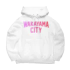 JIMOTO Wear Local Japanの和歌山市 WAKAYAMA CITY ビッグシルエットパーカー