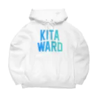 JIMOTO Wear Local Japanの北区 KITA WARD ビッグシルエットパーカー