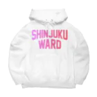 JIMOTO Wear Local Japanのshinjuku ward　新宿 ビッグシルエットパーカー