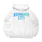 JIMOTOE Wear Local Japanの越谷市 KOSHIGAYA CITY ビッグシルエットパーカー