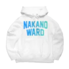 JIMOTO Wear Local Japanの中野区 NAKANO WARD ビッグシルエットパーカー