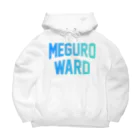 JIMOTO Wear Local Japanの目黒区 MEGURO WARD ビッグシルエットパーカー