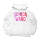 JIMOTO Wear Local Japanの墨田区 SUMIDA WARD ビッグシルエットパーカー