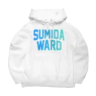 JIMOTO Wear Local Japanの 墨田区 SUMIDA WARD ビッグシルエットパーカー