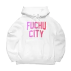 JIMOTO Wear Local Japanの府中市 FUCHU CITY Big Hoodie