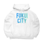 JIMOTO Wear Local Japanの福井市 FUKUI CITY ビッグシルエットパーカー