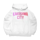 JIMOTOE Wear Local Japanの加古川市 KAKOGAWA CITY ビッグシルエットパーカー