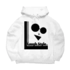 笑顔と癒しの町のLaugh Style Big Hoodie