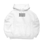 1121_nsnfのシンプルロゴパーカー Big Hoodie