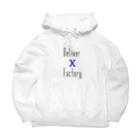 Deliver X Factoryの当社ロゴグッズ Big Hoodie