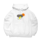 ナオ / CandyLip店の情緒不安定：文字なし Big Hoodie