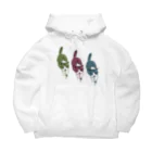 あかべこ太郎次郎の血統書付きねこ 歩く Big Hoodie