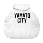 JIMOTO Wear Local Japanの大和市 YAMATO CITY ビッグシルエットパーカー