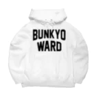 JIMOTO Wear Local Japanの文京区 BUNKYO WARD ビッグシルエットパーカー