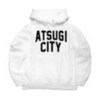 JIMOTO Wear Local Japanの厚木市 ATSUGI CITY ビッグシルエットパーカー