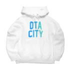 JIMOTOE Wear Local Japanの太田市 OTA CITY ビッグシルエットパーカー