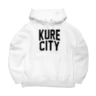 JIMOTO Wear Local Japanの呉市 KURE CITY ビッグシルエットパーカー