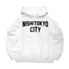 JIMOTO Wear Local Japanの西東京市 NISHI TOKYO CITY ビッグシルエットパーカー