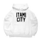 JIMOTOE Wear Local Japanの伊丹市 ITAMI CITY ビッグシルエットパーカー