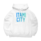 JIMOTO Wear Local Japanの伊丹市 ITAMI CITY ビッグシルエットパーカー