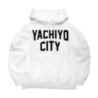 JIMOTO Wear Local Japanの八千代市 YACHIYO CITY ビッグシルエットパーカー