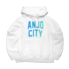 JIMOTO Wear Local Japanの安城市 ANJO CITY ビッグシルエットパーカー