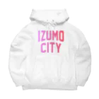 JIMOTOE Wear Local Japanの出雲市 IZUMO CITY ビッグシルエットパーカー