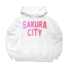 JIMOTOE Wear Local Japanの佐倉市 SAKURA CITY Big Hoodie