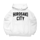 JIMOTO Wear Local Japanの弘前市 HIROSAKI CITY ビッグシルエットパーカー
