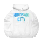 JIMOTO Wear Local Japanの弘前市 HIROSAKI CITY ビッグシルエットパーカー