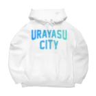 JIMOTO Wear Local Japanの浦安市 URAYASU CITY ビッグシルエットパーカー