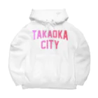 JIMOTOE Wear Local Japanの高岡市 TAKAOKA CITY ビッグシルエットパーカー