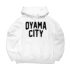 JIMOTO Wear Local Japanの小山市 OYAMA CITY ビッグシルエットパーカー