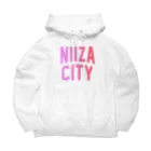 JIMOTO Wear Local Japanの新座市 NIIZA CITY ビッグシルエットパーカー