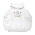 うみとび雑貨のポテチの妖精・中一色 Big Hoodie