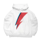 DRIPPEDのLIGHTNING BOLT -GLAM ROCK MAKE UP- Big Hoodie