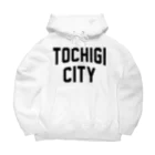 JIMOTOE Wear Local Japanの栃木市 TOCHIGI CITY ビッグシルエットパーカー