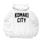 JIMOTO Wear Local Japanの小牧市 KOMAKI CITY ビッグシルエットパーカー