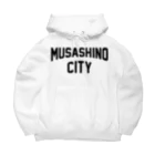 JIMOTO Wear Local Japanの武蔵野市 MUSASHINO CITY ビッグシルエットパーカー