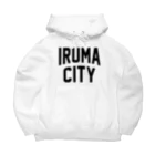 JIMOTOE Wear Local Japanの入間市 IRUMA CITY ビッグシルエットパーカー